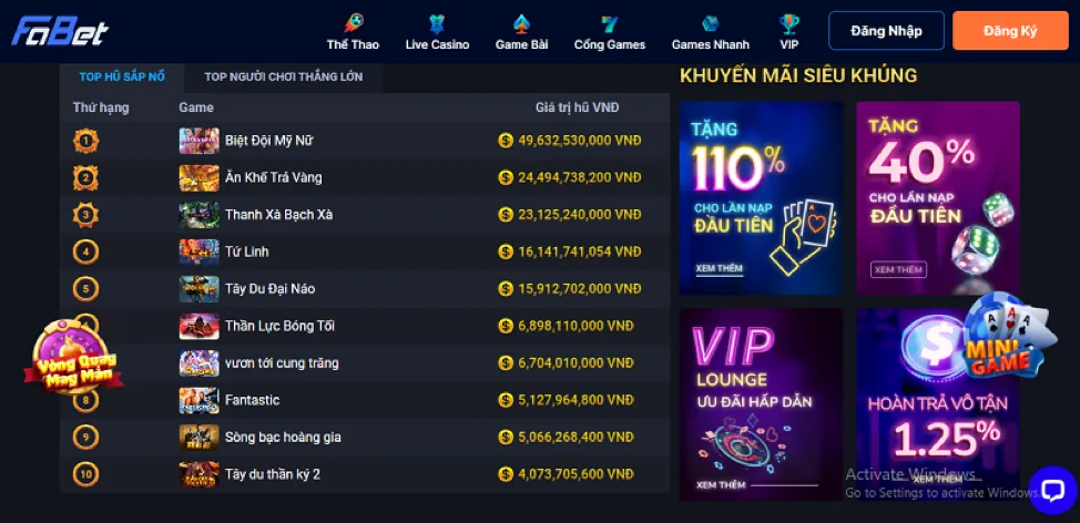 Thưởng nạp lại hàng ngày bsport